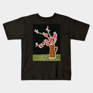 Rustic Vase of Flowers Kids T-Shirt